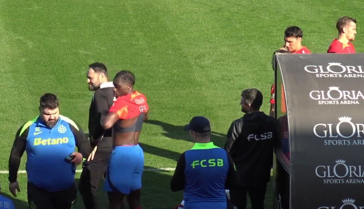 De ce a fost sponsorul FCSB-ului acoperit la meciul amical cu Hamburg + A debutat cu banderola pe braț