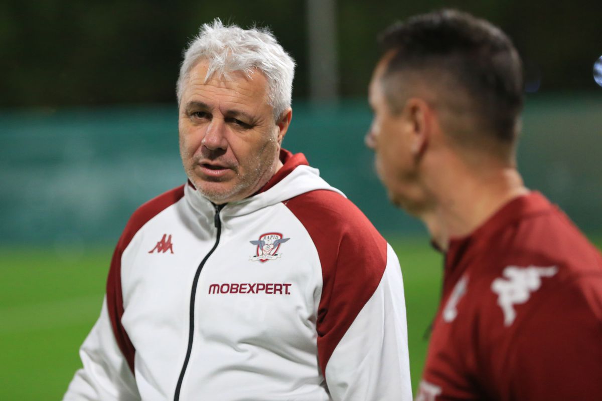 Rapid s-a distrat cu amatorii locali în primul amical din Dubai » 13 goluri și șanse pentru David Niculescu și Andrei Șucu: „Haide, Șucule, deschide!”