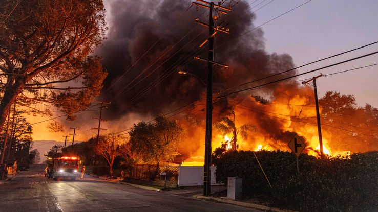 Incendiu Los Angeles/ Foto: Imago