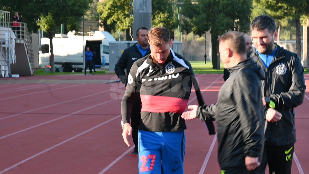 Lovitură grea pentru FCSB în primul meci al anului » Darius Olaru s-a accidentat și a ajuns la spital! GSP a aflat cât va lipsi