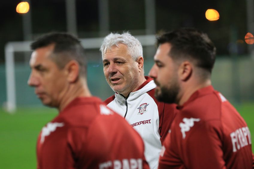 Marius Șumudică, în meciul amical cu Al Hilal United/ foto Ionuț Iordache (GSP)