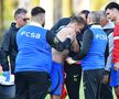 Darius Olaru a ieșit accidentat în meciul cu Hamburg/ Foto: GSP