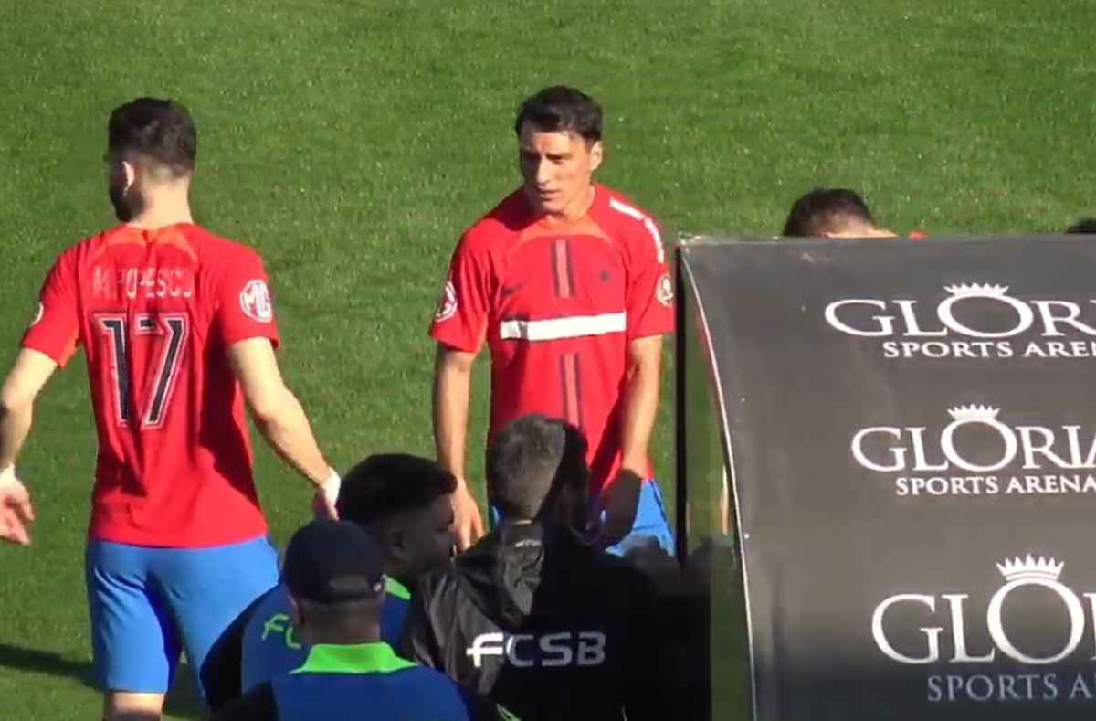 De ce a fost sponsorul FCSB-ului acoperit la meciul amical cu Hamburg + A debutat cu banderola pe braț