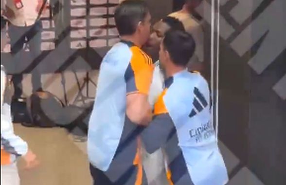 Scandal și pe tunel după Real Madrid - Mallorca! Vinicius, ținut cu greu: „Mergi acasă, c***o!”