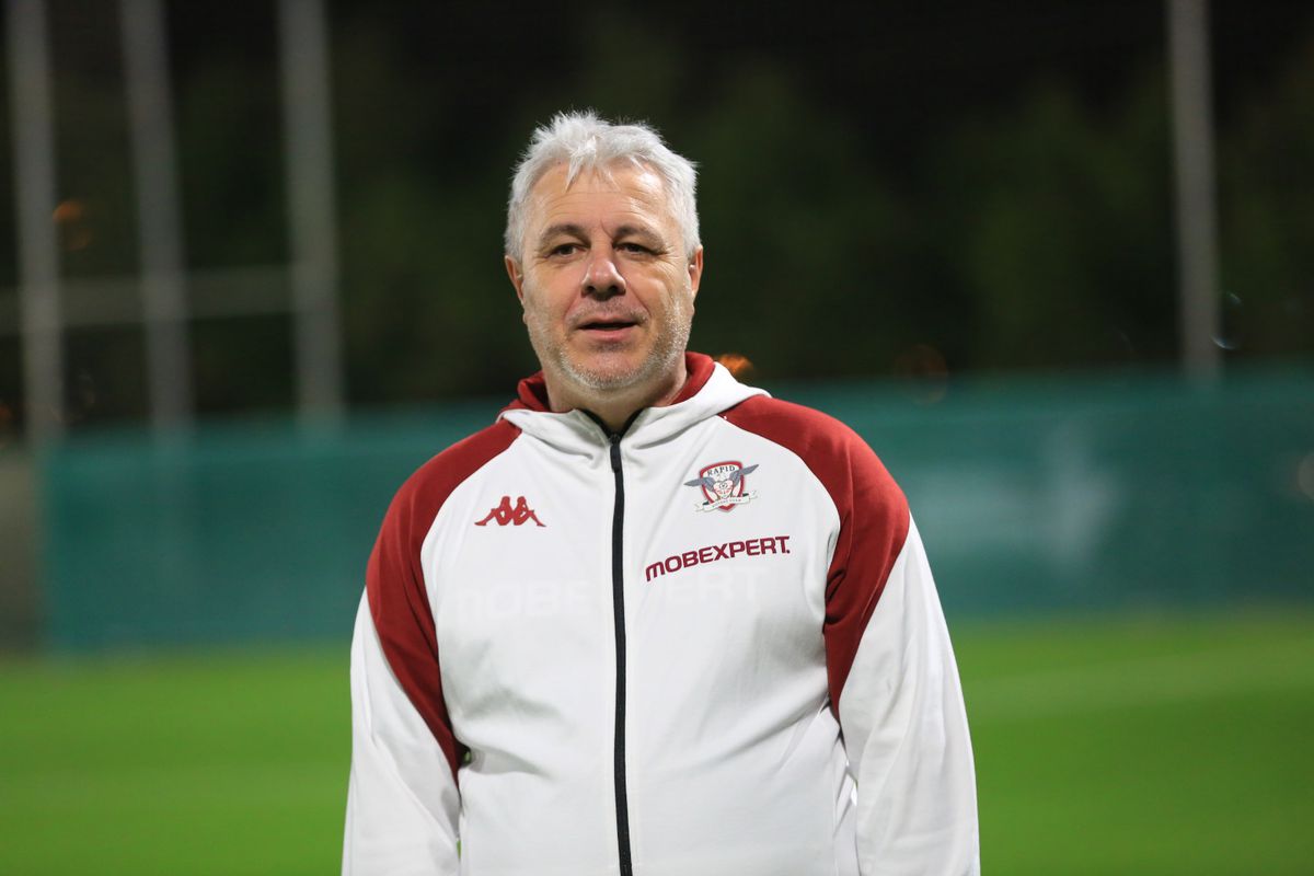 Rapid s-a distrat cu amatorii locali în primul amical din Dubai » 13 goluri și șanse pentru David Niculescu și Andrei Șucu: „Haide, Șucule, deschide!”