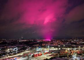 Misterul luminilor roz din Birmingham a fost elucidat