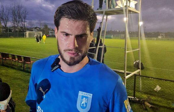 Tudor Băluță, după ce Universitatea Craiova a pierdut cu echipa de liga a treia