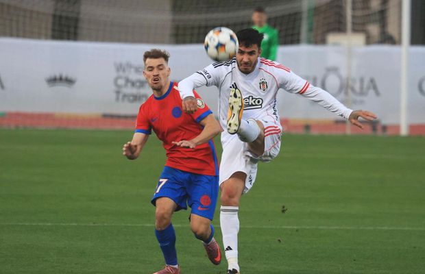 L-a remarcat în FCSB - Beșiktaș și e surprins că nimeni nu vrea să achite 5 milioane de euro pentru a-l transfera: „Erau el și restul jucătorilor”