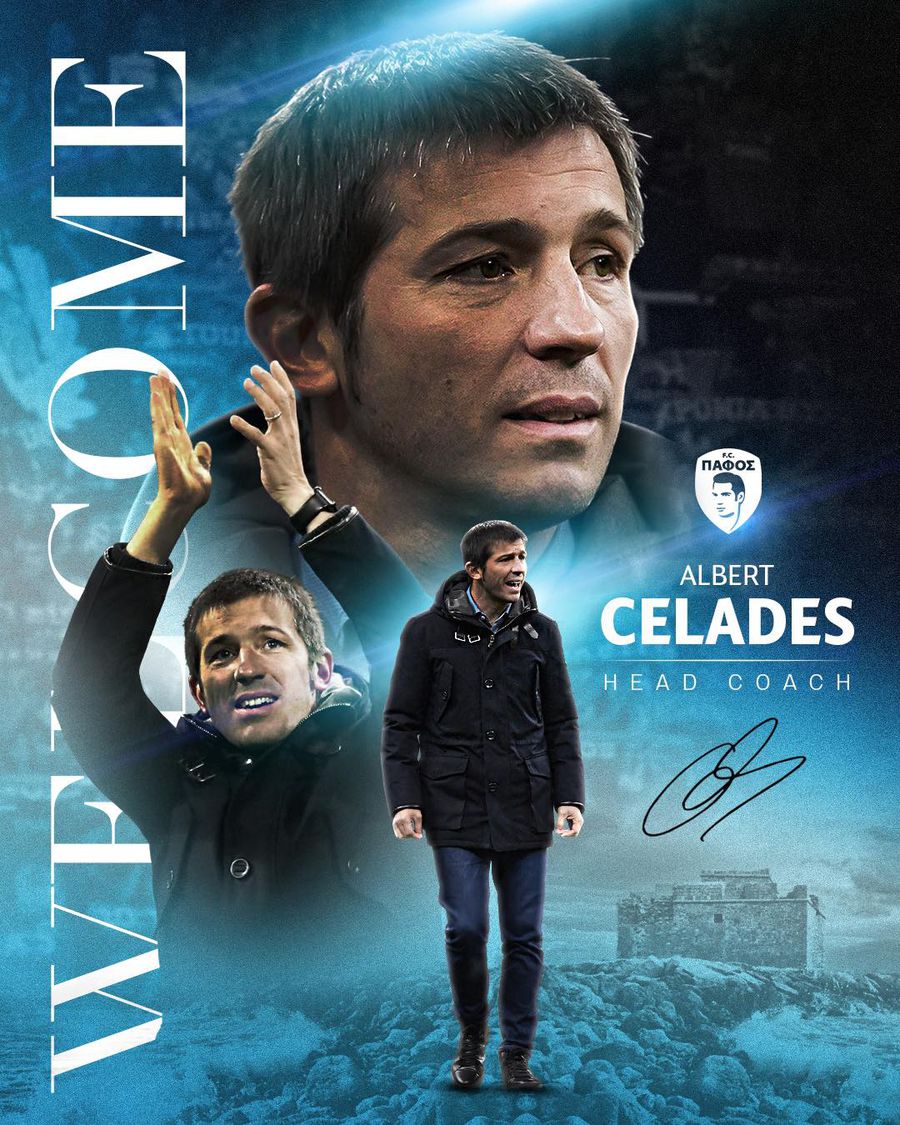 Pafos și-a anunțat noul antrenor, după ce l-a curtat pe Filipe Coelho de la Craiova