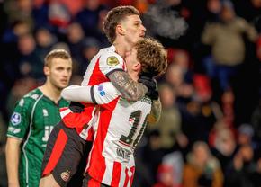 PSV - Excelsior » Dennis Man, pasă de gol și bară! 5 goluri în prima repriză