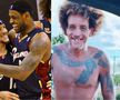 Delonte West, alături de LeBron James. Foto: Facebook