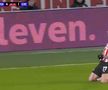 Dennis Man, gol în PSV - Excelsior // FOTO: captură Prima Sport