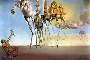 Excentricul Salvador Dali a jucat fotbal cu legendele Barcelonei. Artistul a sponsorizat o echipă întreagă printr-o semnătură