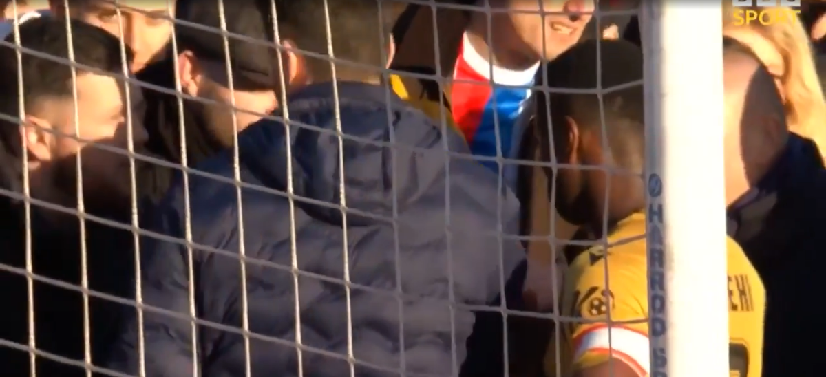 Guehi, confruntare cu fanii după înfrângerea istorică