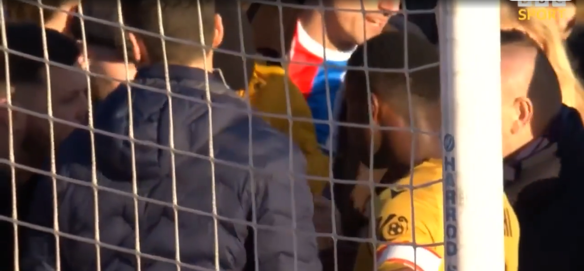 Guehi, confruntare cu fanii după înfrângerea istorică