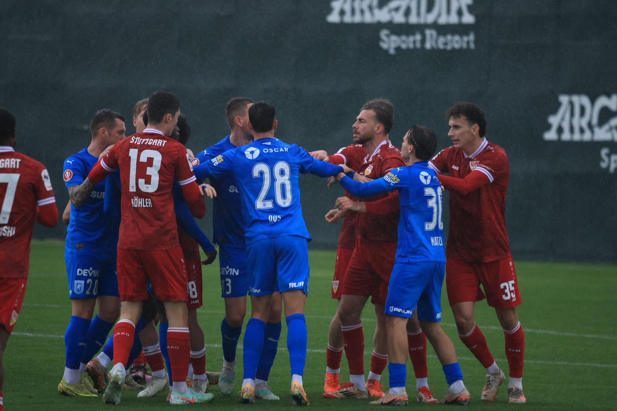 Rezultat îngrijorător pentru Universitatea Craiova în Antalya: liderul din Superligă a fost subordonat de echipa secundă a clubului din Bundesliga