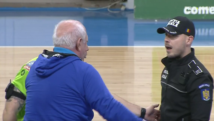 Tadici, scandal după Zalău - Craiova / FOTO: Captură TV @Pro Arena