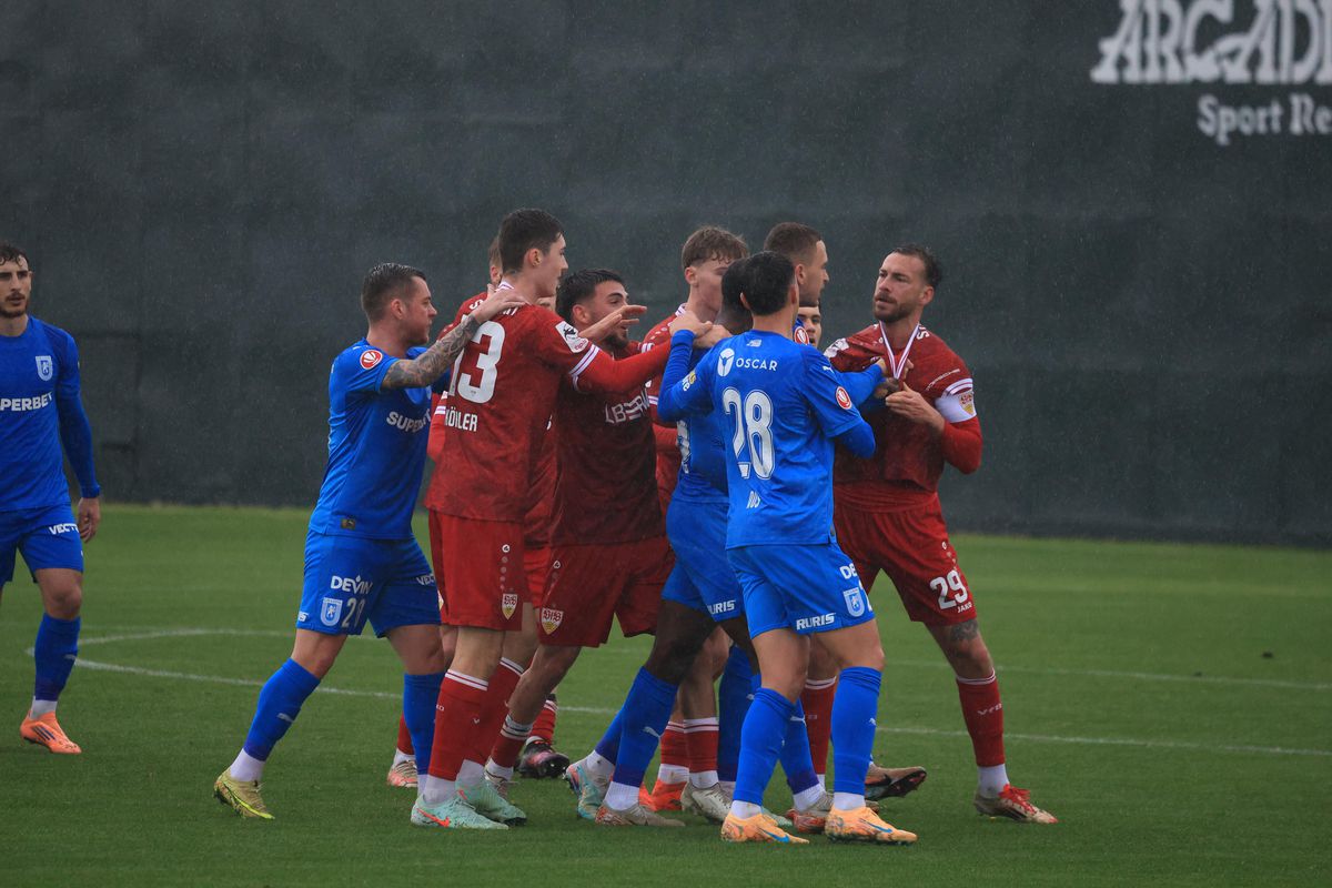 Rezultat îngrijorător pentru Universitatea Craiova în Antalya: liderul din Superligă a fost subordonat de echipa secundă a clubului din Bundesliga