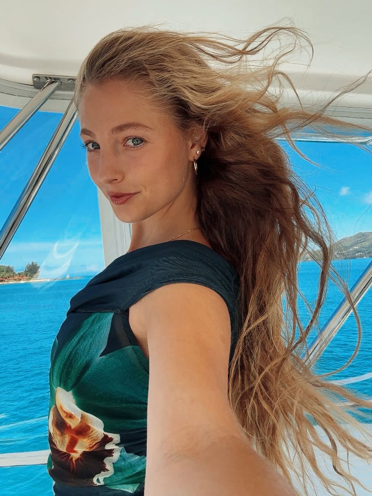 Kristen Thoms, noua iubită a lui Stefanos Tsitsipas