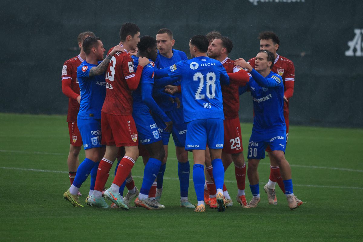 Rezultat îngrijorător pentru Universitatea Craiova în Antalya: liderul din Superligă a fost subordonat de echipa secundă a clubului din Bundesliga