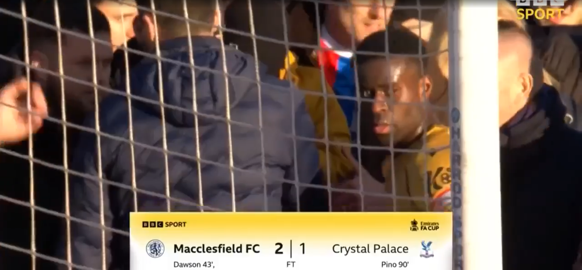 Marc Guehi, confruntare cu fanii! Crystal Palace a suferit un eșec istoric în Cupa Angliei