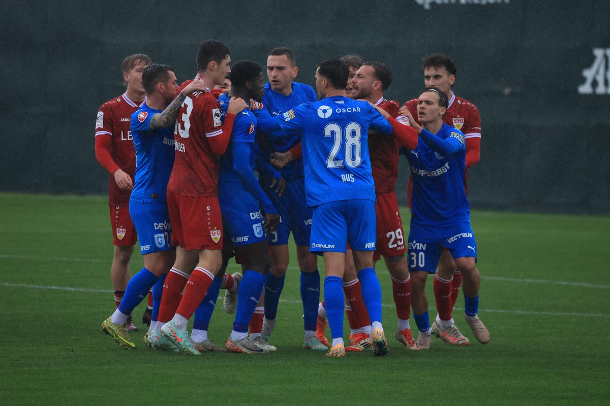 Rezultat îngrijorător pentru Universitatea Craiova în Antalya: liderul din Superligă a fost subordonat de echipa secundă a clubului din Bundesliga