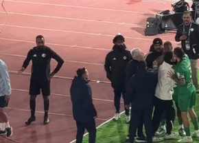 Marius Șumudică, scandal chiar la meciul de debut » Altercație cu starul de milioane al adversarei