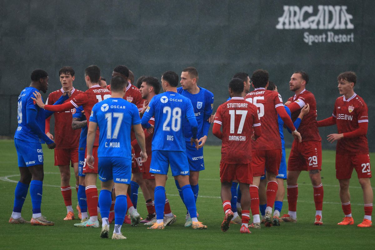 Rezultat îngrijorător pentru Universitatea Craiova în Antalya: liderul din Superligă a fost subordonat de echipa secundă a clubului din Bundesliga