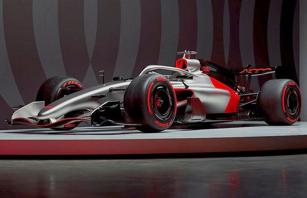 Audi a scos pe circuit noul monopost cu care debutează în Formula 1 » Primele imagini oficiale