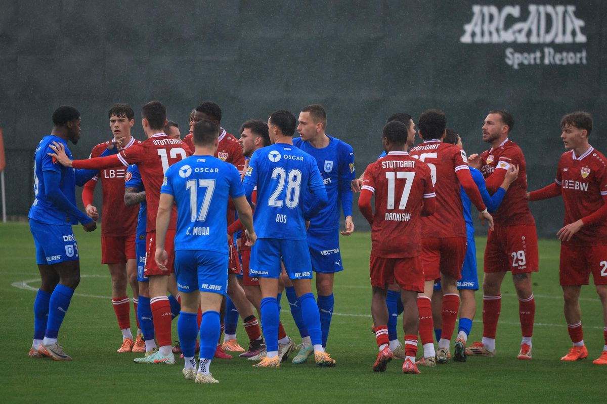 Rezultat îngrijorător pentru Universitatea Craiova în Antalya: liderul din Superligă a fost subordonat de echipa secundă a clubului din Bundesliga