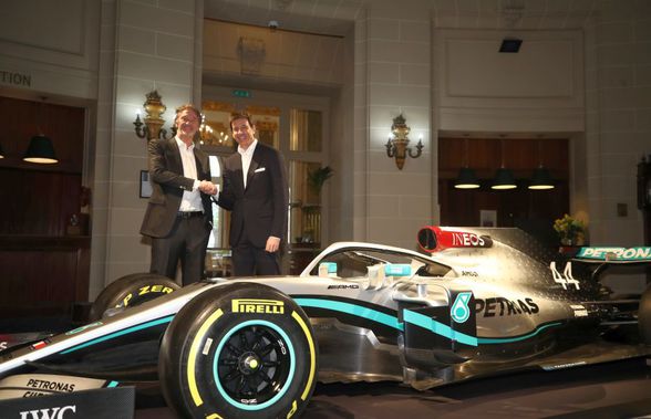 VIDEO + FOTO Mercedes și-a prezentat noul monopost de Formula 1! Sponsor cu cifră de afaceri de 8 miliarde