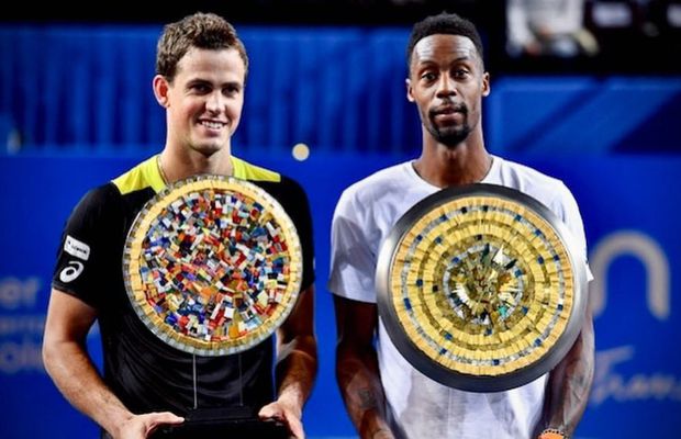 Gael Monfils, într-o companie selectă după victoria de la Montpellier: doar Federer e în fața lui