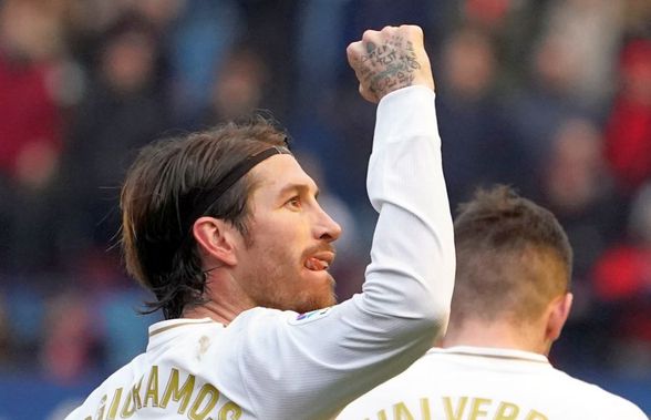 OSASUNA - REAL MADRID 1-4 // Șocant » Sergio Ramos, abuzat verbal de către fanii Osasunei: „Ramos, omoară-te!”