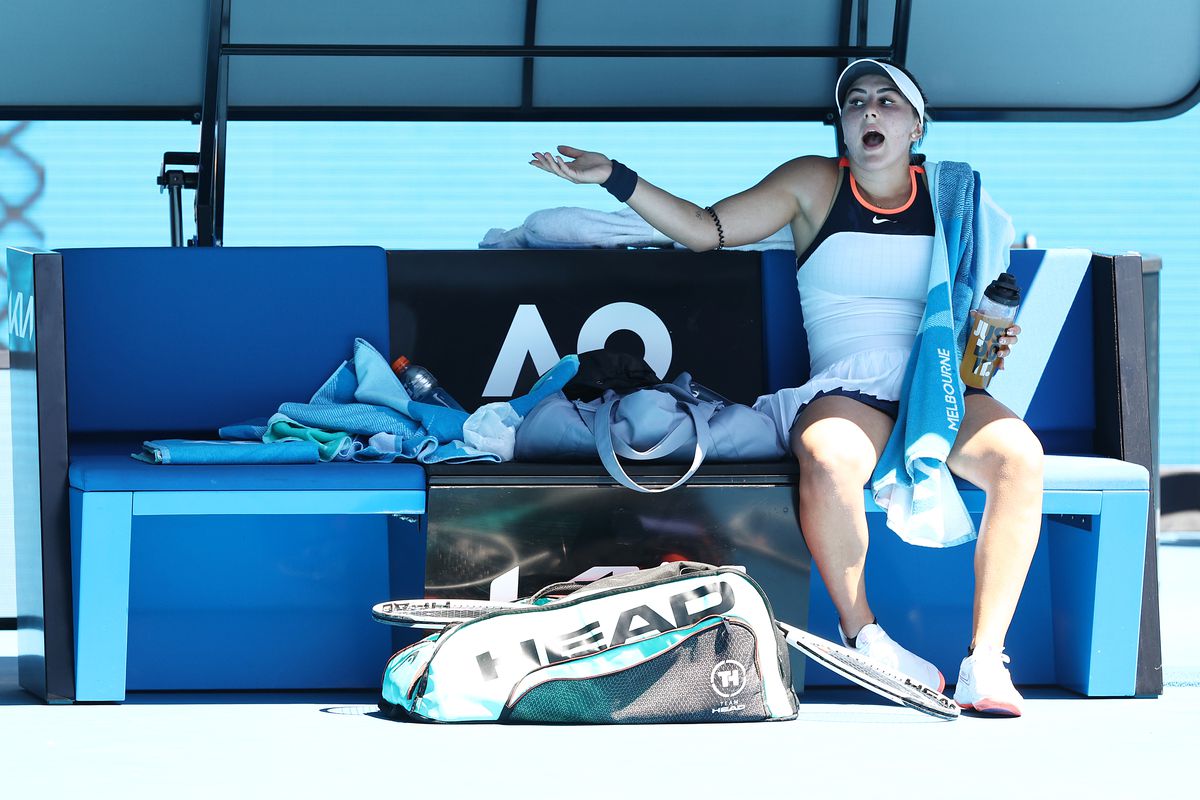 Bianca Andreescu  - Su-Wei Hsieh - Australian Open 10.02.2021