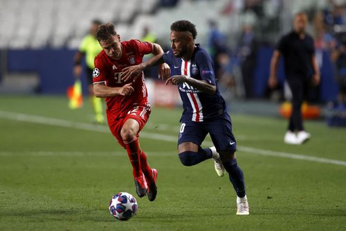 Duel Joshua Kimmich - Neymar în ultima finală a Ligii Campionilor // foto: Guliver/gettyimages