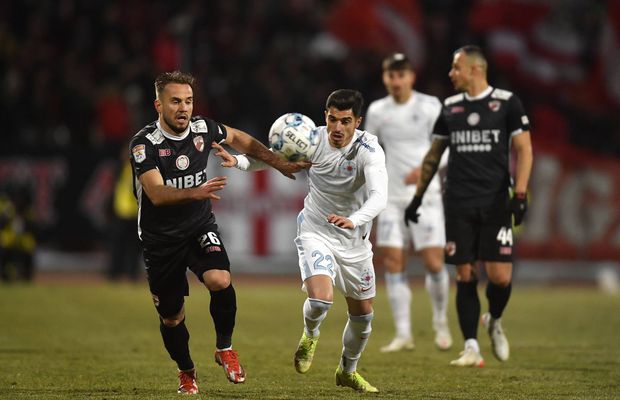 Încă o lovitură primită de Dinamo! Nu se va mai putea baza pe Marius Tomozei în acest sezon