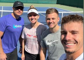 Halep, prima imagine cu partenerul de la Academia Mourtatoglou » Cine e Arnaud Restifo