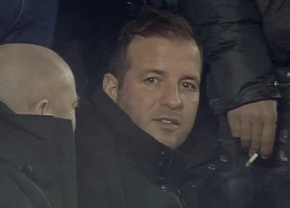 „Vreau să văd și niște fotbal” » Van der Vaart, spectator de lux la Rapid - FCU Craiova
