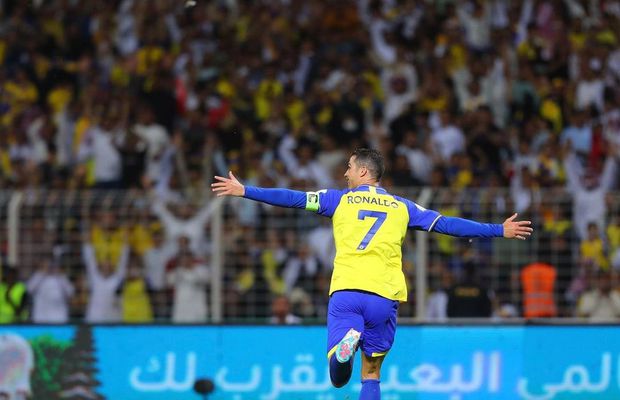 Moment inedit la finalul meciului în care Cristiano Ronaldo a marcat de 4 ori » Ce i-a cerut superstarul portughez arbitrului partidei