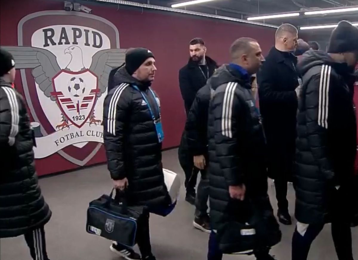 Rapidiștii n-au uitat scandalul din tur » Ce s-a întâmplat la vestiare, înaintea disputei cu FCU Craiova