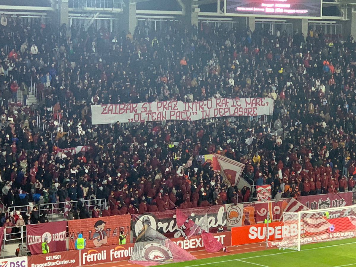 Rapid - FCU Craiova, mesaje
