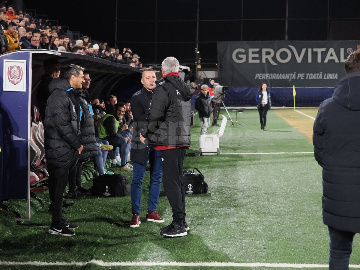 Cele mai spectaculoase imagini din CFR Cluj - Rapid, 10 februarie 2024