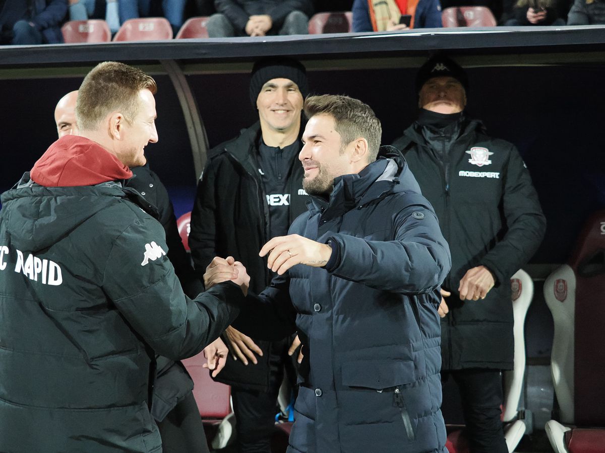 Ce au făcut Mutu și Bergodi înainte de CFR Cluj - Rapid