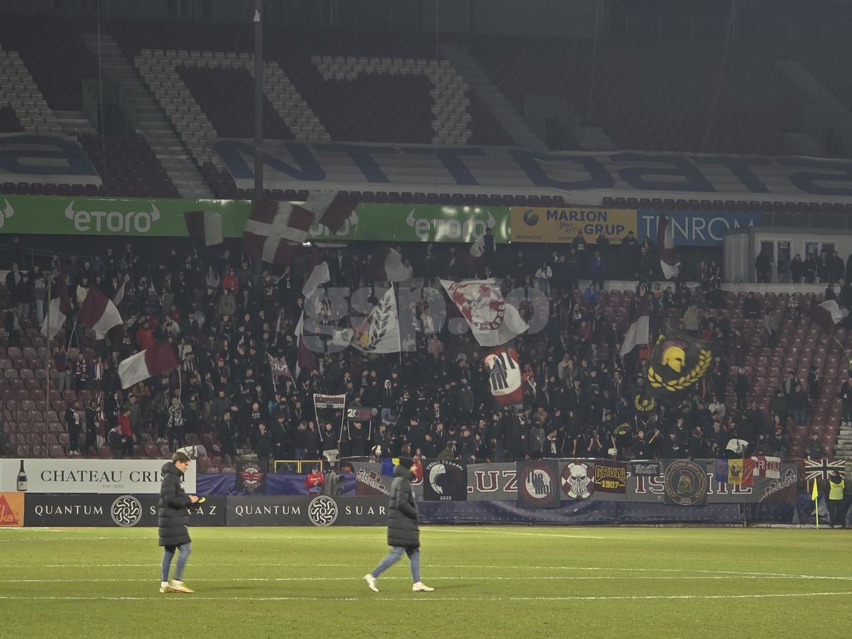 Cele mai spectaculoase imagini din CFR Cluj - Rapid, 10 februarie 2024