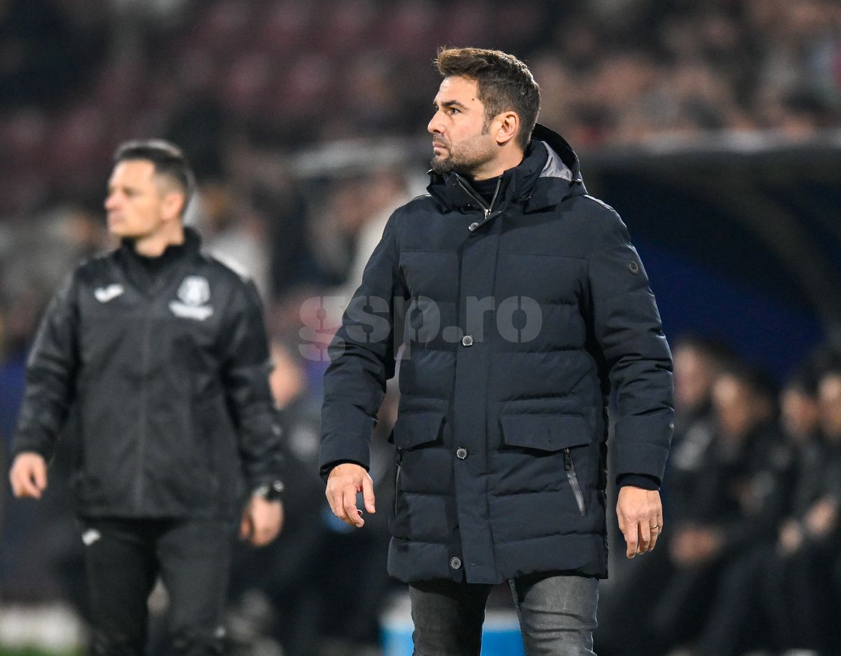 Fotbalistul dorit de Mutu la CFR Cluj, în tribune la înfrângerea cu Rapid » Cum l-au surprins reporterii GSP