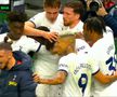Radu Drăgușin, explozie de bucurie după Tottenham - Brighton 2-1