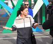 Simona Halep, pe 10 februarie, la aeroport