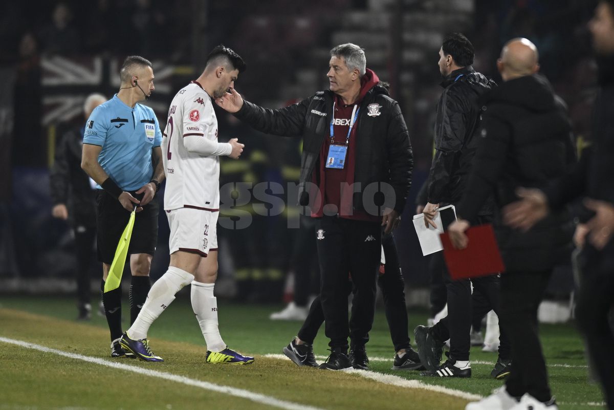 Cele mai spectaculoase imagini din CFR Cluj - Rapid, 10 februarie 2024