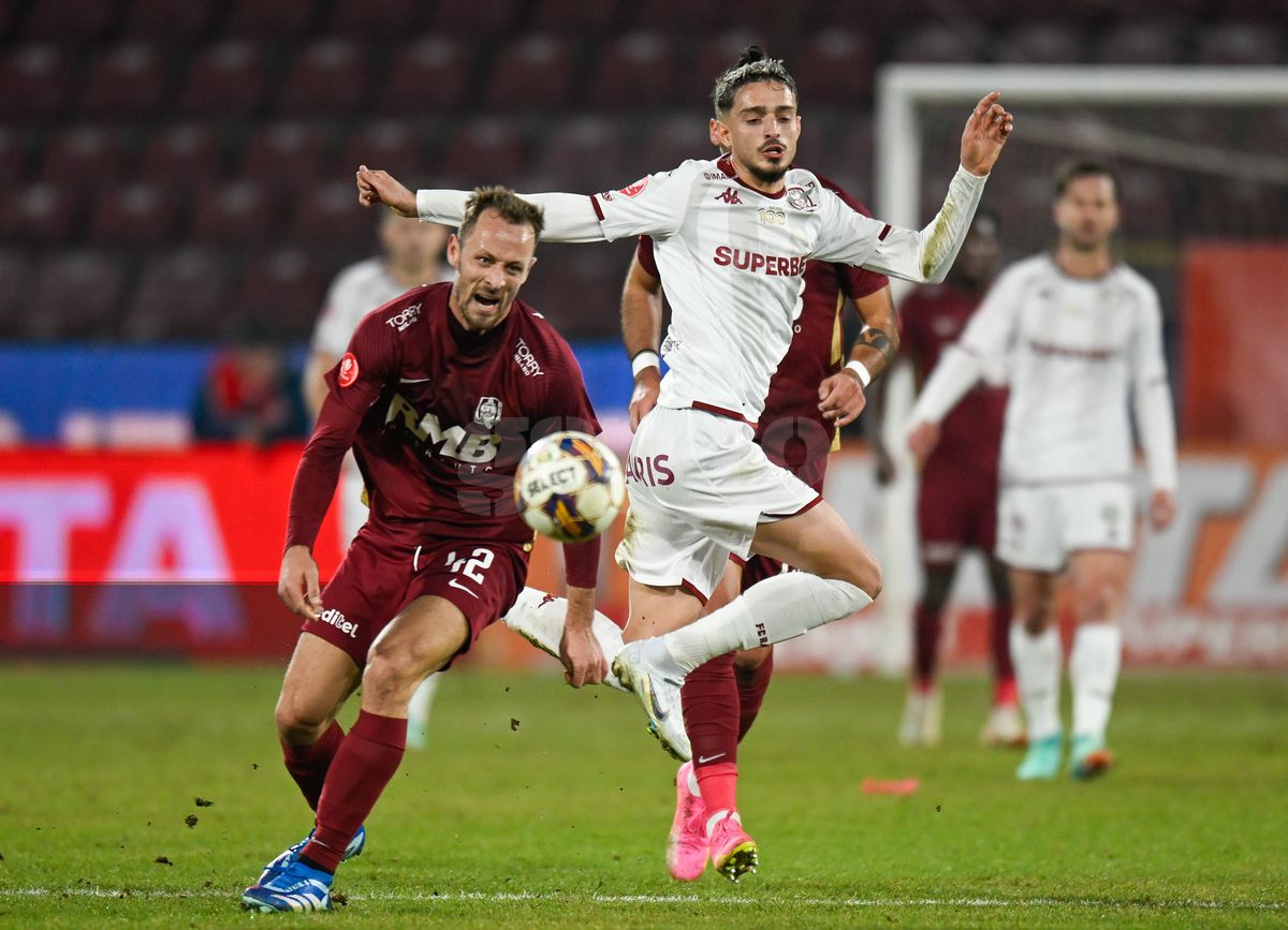 Cele mai spectaculoase imagini din CFR Cluj - Rapid, 10 februarie 2024