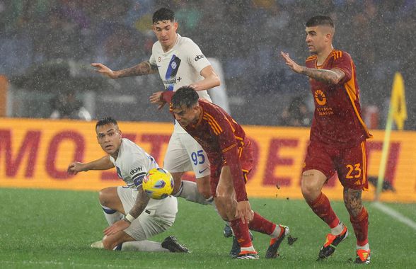 AS Roma - Inter Milano 2-4 » Liderul din Serie A mai face un pas către titlu, după ce a întors soarta derby-ului etapei